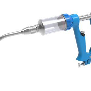 N J Philips 60ml Variable Dose Drencher With 140mm Nozzle,  c/w Tubing, Cattle