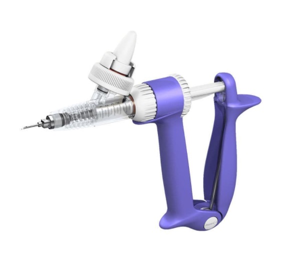 Simcro Premium 6 ml, Variable Dose Bottle Mounted Injector C/W 20mm Cap Adaptor Full Shroud & 20mm Cap