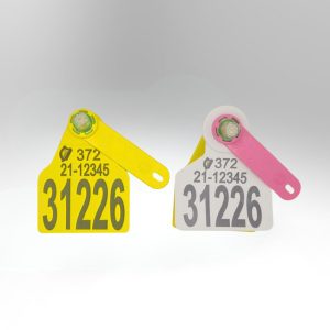 EID Double Tissue Tag Set